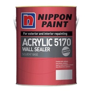 5 Litres 5L NIPPON Paint Acrylic 5170 Wall Sealer (Suitable Interior &amp; Exterior)