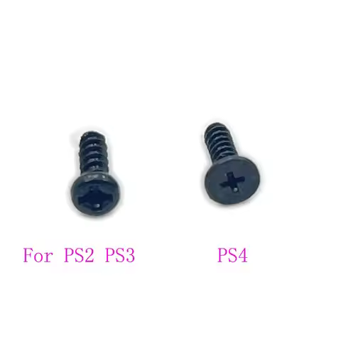 200PCS Philips Head Screws Replacement Head Screws for Sony PlayStation 4 PS4 PS3 PS2 Controller