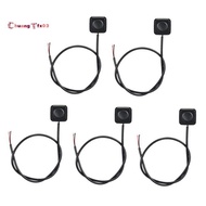 Momentary Push Button on Off Switch Black Plastic 12V 24V  Mount Mini Button Switch