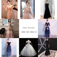 Super Discount Price24H Shipping Women's Evening Dress/Wedding Toast Dress/Banquet PARTY Gown/Stock 