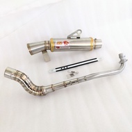 Ekzos EXZOS Redleo Exhaust Conical open space 1set for Ex5 Y15zr LC 135 Ex5 Dream Exhaust wave 100 w