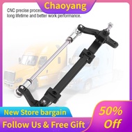 chaoyangmall VGEBY RC Front Steering Wheel Axle  Upright for 1/14 Tractor Truck Model Accessories Bl