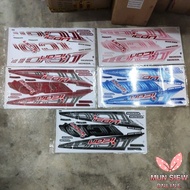 Stiker sticker body stripe cover set honda icon scooter