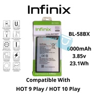 Batre Battery Baterai Original Infinix HOT 9 PLAY / HOT 10 PLAY / BL-58BX / BL58BX