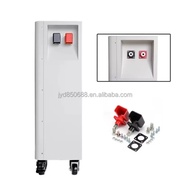 280ah Lifepo4 Box JK BMS Battery Case with Wheels DIY Vertical Stand-Up Metal Battery Pack 280ah Ver