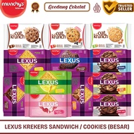 Munchys Lexus Munchy's Lexus Krekers Sandwich Biscuit Cookies Peanuts Cheese