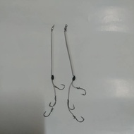 Rangkaian pancing Nila, Umpan lumut, 3 mata kail