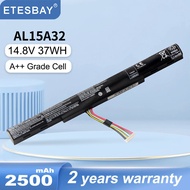 AL15A32 2500/37WH Laptop Battery For Acer Aspire E5-422G 472 E5-473 E5-473G E5-522  522G E5-532 E5-532T E5-573G