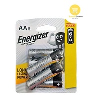 Energizer Alkaline AA 6 Pack