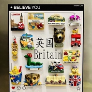 London, UK, Scotland, Wales, Isle of Wight, Wales, Cotswold Tourism Commemorative Gifts Refrigerator