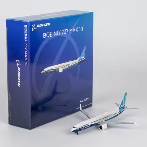 90004 Alloy Collectible Plane Gift NG Models 1:400 Boeing "House Color" B737 MAX 10 Diecast Aircraft