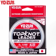 สาย YO-ZURI TOPKNOT LEADER 100% SUPER FLUOROCARBON 30yds.