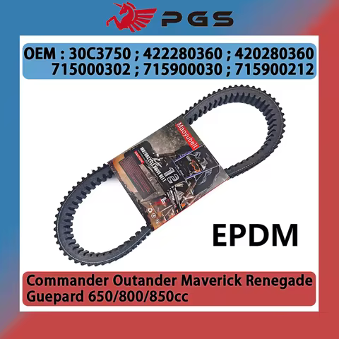 30C3750 Outlander Renegade Drive Belt EPDM For Guepard 650 800 850cc 715000302 715900030 715900212 4