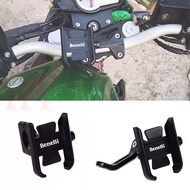 For Benelli 502c TRK 502 502X TNT 125 300 Leoncino 500 Motorcycle accessories handlebar Mobile Phone Holder GPS stand bracket