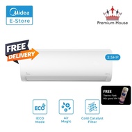 Midea 2.5HP R32 MSXD24CRN8 Xtreme Dura R32 Non-Inverter Air Conditioner / Aircond / Air Cond MSXD-24