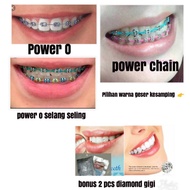 POWER O and POWERCHAIN Removable Braces fashion Braces/