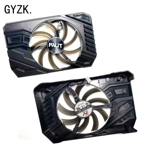 New For PALIT GeForce GTX1660 1660ti 1660 SUPER StormX OC Graphics Card Replacement Fan panel with f