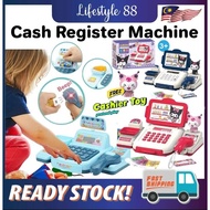 *NextDayDelivery* Cashier Machine Toys Pretend Play Set Supermarket kids Play House Toys Casher Main