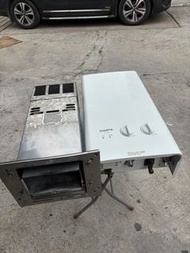 九成新SIMPA 簡栢 10公升對衡式 煤氣熱水爐