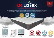 Dr.Latex BAMBOO 8 Inches EURO-Coil Chiropractic Posture Spring + Coconut Fiber Mattress / Nap Mattre