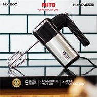 MITO Hand Mixer MX200 Pengaduk Adonan Kue 5 Kecepatan Turbo