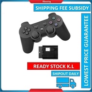 Wireless 2.4G USB 6 in 1 Gamepad Gaming Controller Analog Joystick Retro Gamebox PC PS2 PS3 Android Phone Smart TVBox