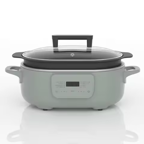 MAGNIFIQUE 6 Quart MultiCooker with 8in1 Casserole Programmable Slow Cooker Dutch Oven Pasta Nonstic