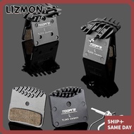 LIZMON Hydraulic Brake Ceramic Pads, Ceramic Thicken Bike Disc Brake Pad, Wear-Resistant Heat Dissip