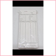❂ ◙ TIME CARD/ DTR PER PACK