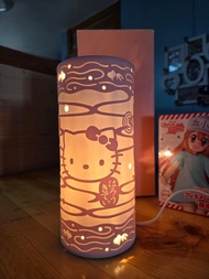 Hello Kitty 陶瓷檯燈夜燈 hello Kitty 燈