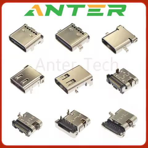 1/2/5/10PCSNEW For Lenovo T480 T580 L480 L580 L490 Type-c 24p USB C Charging Port Socket Connector U