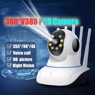 ♥Original Product+FREE Shipping+COD♥V380 cctv bulb camera 360 panoramic cctv camera wifi connect to 