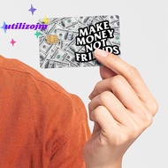 [utilizojmS] 4pcs Credit Card Stiers For Credit Card Skin Debit Card Stier Personalized  Stier Cover