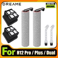 Roller Brush and HEPA Filter For Dreame H12 Pro/H12 Dual/H12 Plus/H12 Core Accessories Holder Wet Dr