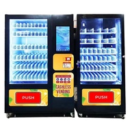 SNACK &amp; BEVERAGE COMBO TWIN (MASTER + SLAVE) VENDING MACHINE