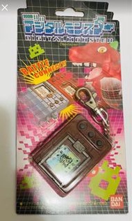 1997年經典版 數碼暴龍 Digimon 數碼暴龍機 元祖 啡紅色