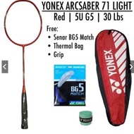 RAKET BADMINTON YONEX ARCSABER 71 LIGHT RUDI HARTONO - RINGAN - STORYSTORE9