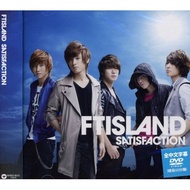 FTISLAND--SATISFACTION (First Press Limited B Disk) **** CD+DVD