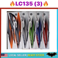 YAMAHA LC135 STICKER (3) 135LC LC LC135 V1 BODY COVER SET STIKER STICKER STRIPE BODY STRIKE LAMBANG