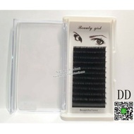 【0.10DD】Eyelash Extension DD Curl Single Size  (1) Box