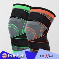 [1 Piece] Adjustable Knee Guard Support Brace Running Sports Pelindung Lutut Jogging Sukan Straps