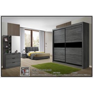 🔥100% Melamine 🔥Almari Baju TH Wardrobe 5 / 6 X 8FT TH1001