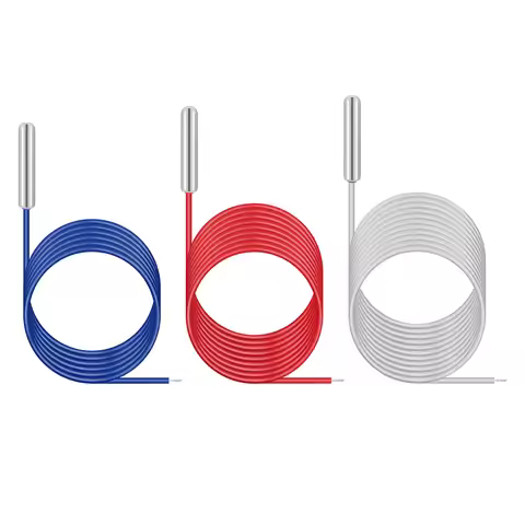Three Probe Water Level Sensor Liquid Level Sensor Submersible Water Level Sensor for Water Liquid L
