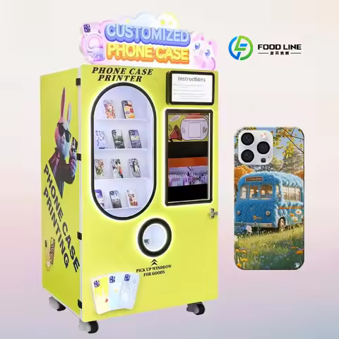 Professional High Quality Custom Phone Case Printing Vending Machine Innovative Mobile Cover Printer