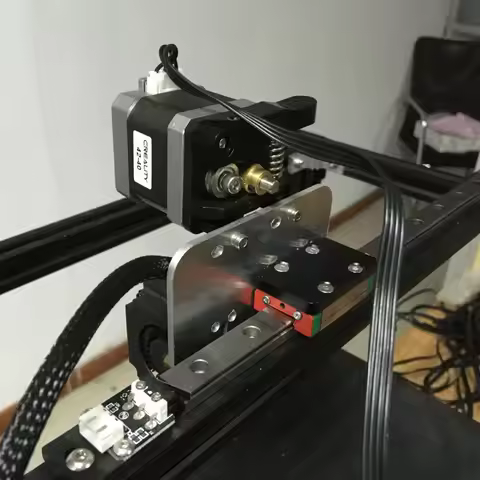 1 set Creality Ender5/Ender5 Pro X axis MGN12H linear rails direct/bowden conversion plate kit For E