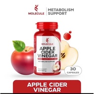 แท้💯% MOLECULE APPLE CIDER VINEGAR โมเลกุล แอปเปิ้ลไซเดอร์ วีเนก้าร์ 1 กระปุก 30 แคปซูล