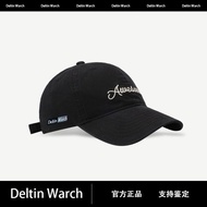 [Official Discount] Deltin Warch Small Face Baseball Cap Korean Version Fashion All-Match Cap Men Wo