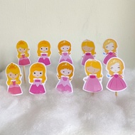 Princess AURORA CUPCAKE TOPPER / AURORA CUPCAKE TOPPER / PRINCESS AURORA CUPCAKE TOPPER