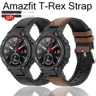 Fit For Amazfit T-Rex T Rex Pro Watch Strap Smart Leather Strap For Amazfit T-Rex Accessories