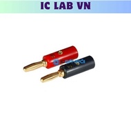 [5 Pieces]- Black/red male banana Jack (1 bag) Ic Lab VN
